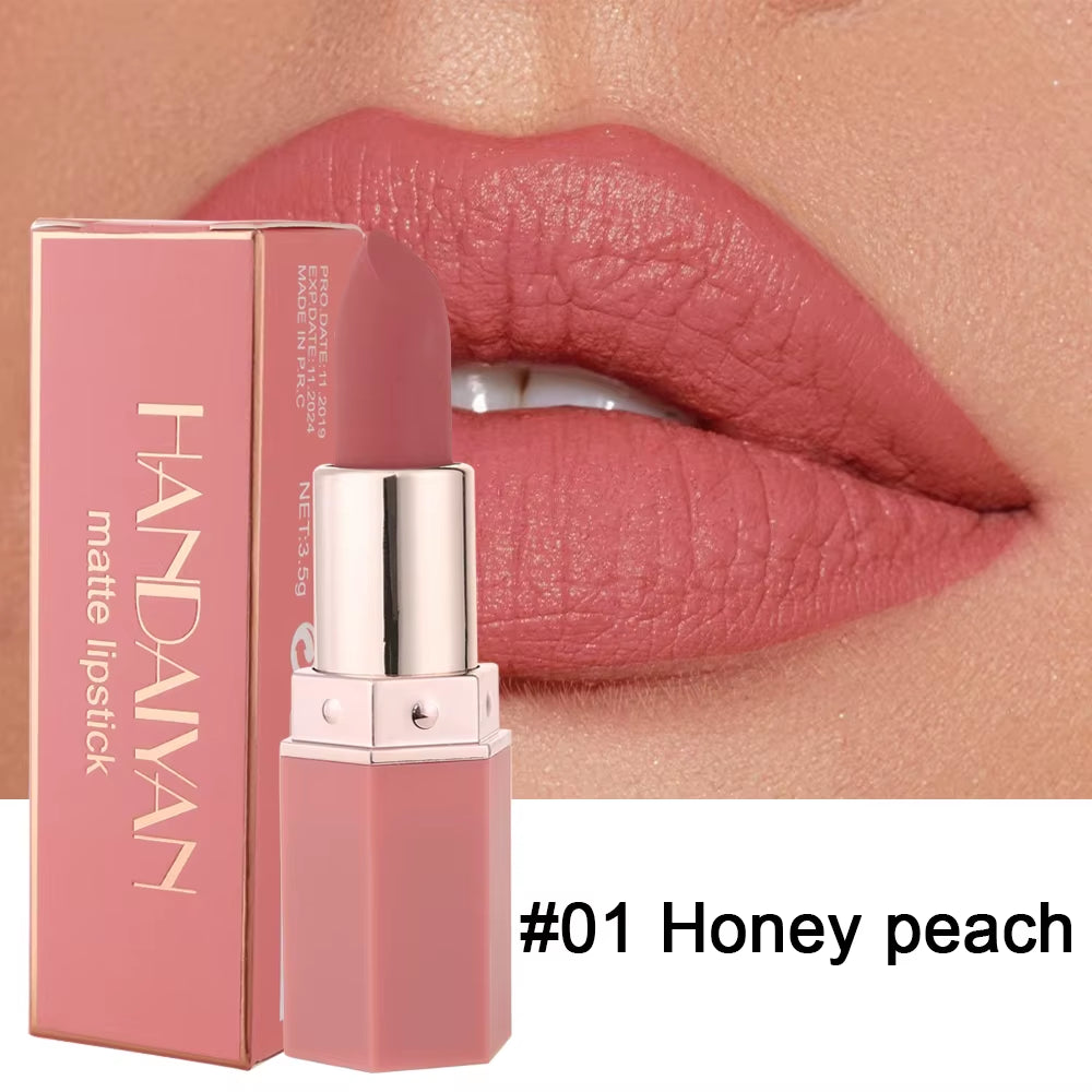 6 Color Long Lasting Velvet Lip Stick