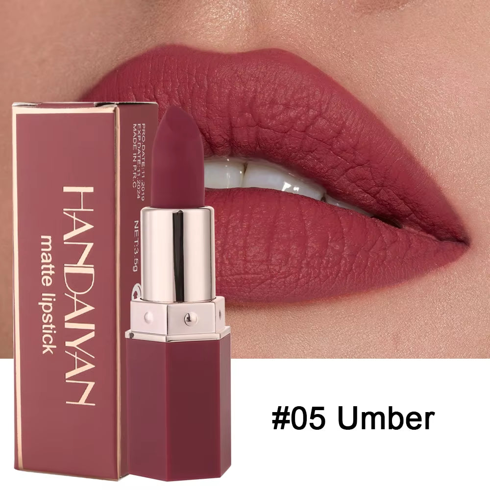 6 Color Long Lasting Velvet Lip Stick