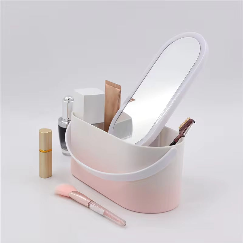 Portable Make Up Box with LED Light