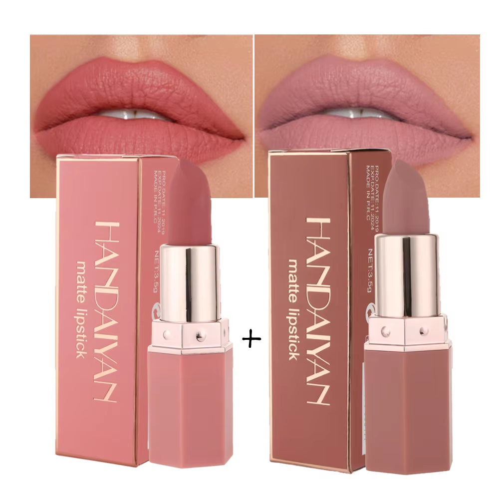 6 Color Long Lasting Velvet Lip Stick
