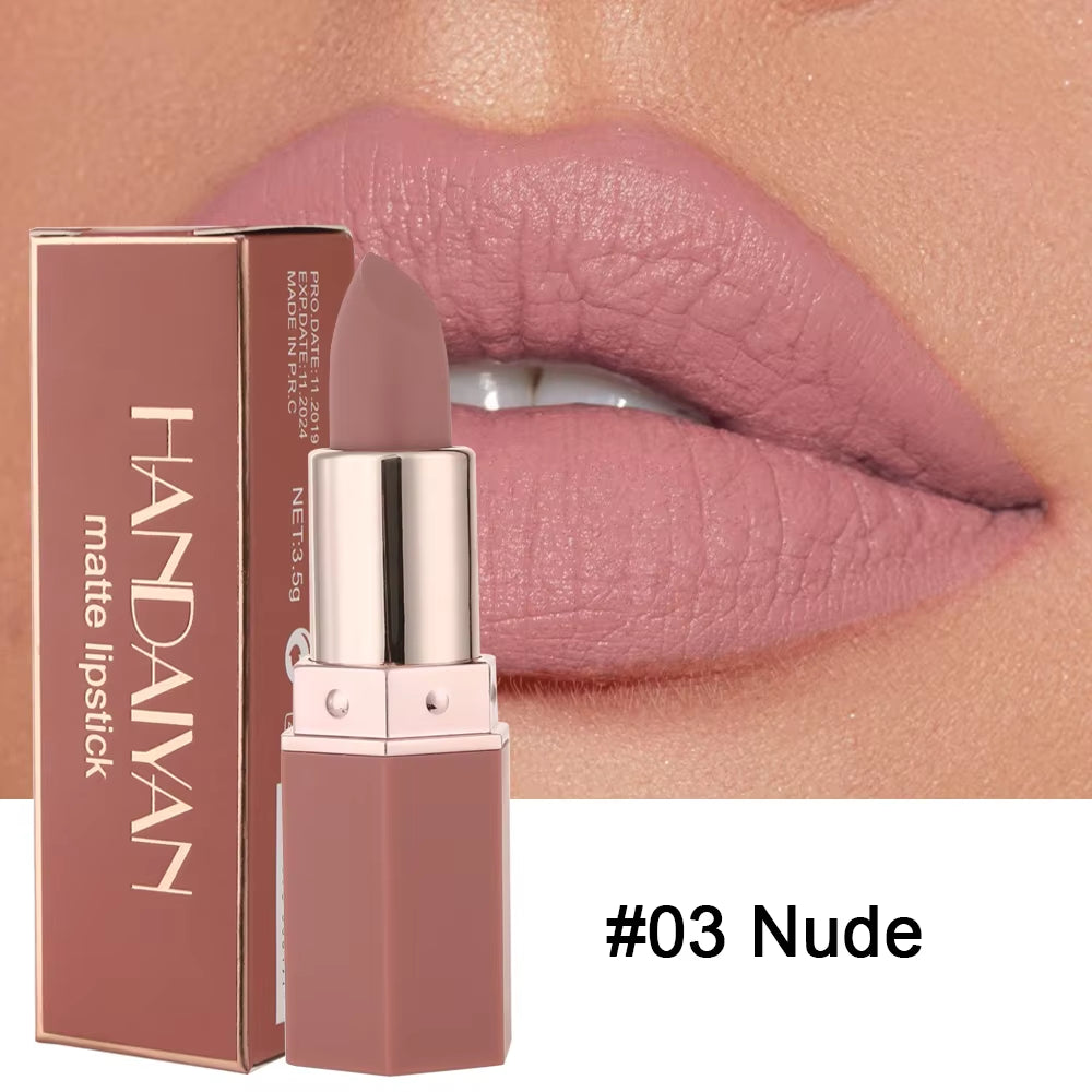 6 Color Long Lasting Velvet Lip Stick