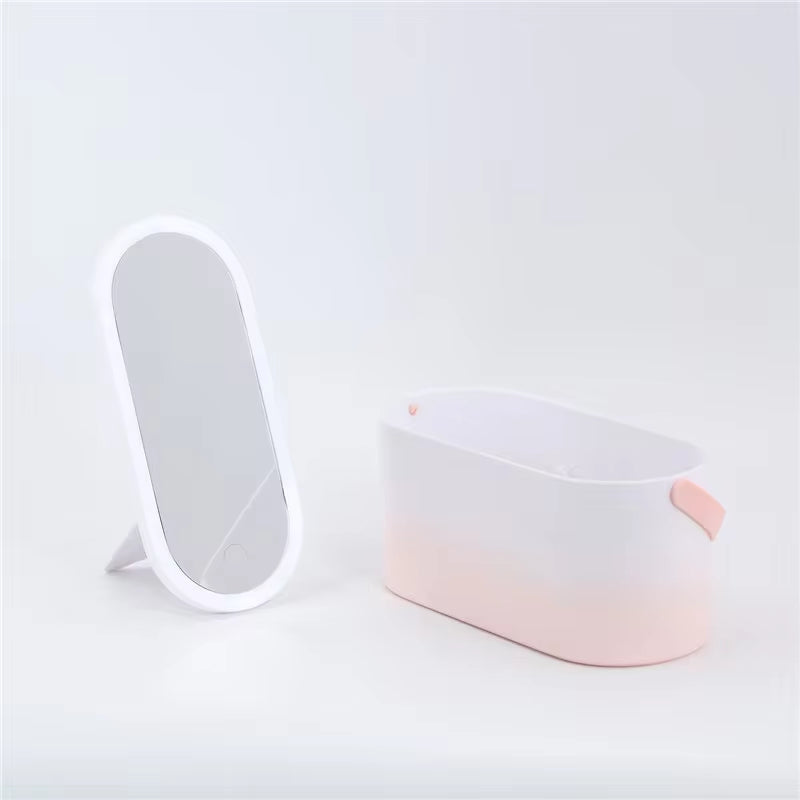 Portable Make Up Box with LED Light