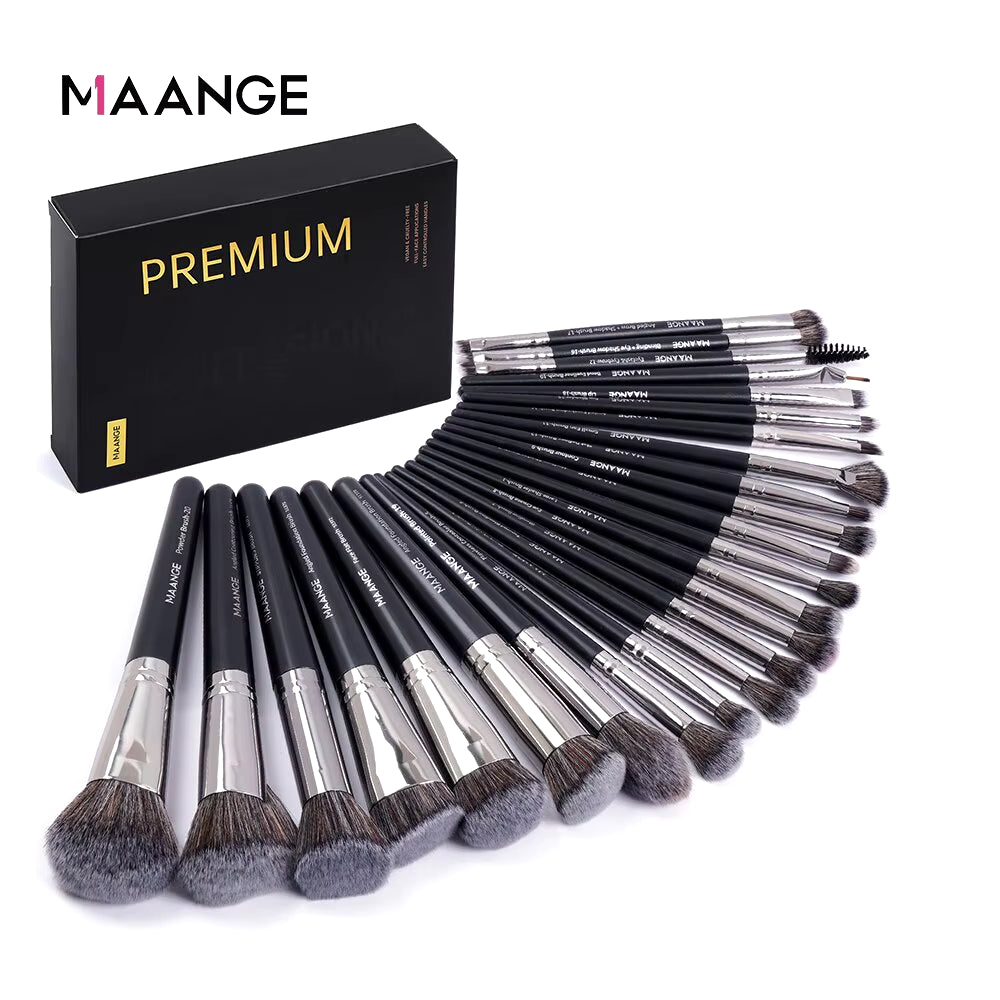 25 High Quality Premium Maange Brush Set 